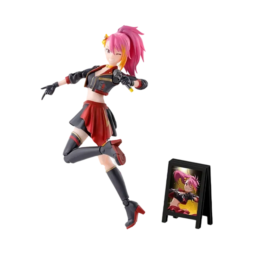 BANDAI "S.H.Figuarts" -The Idolmaster- AYUMU MAIHAMA [with Asobi Store Original Clip Stand]