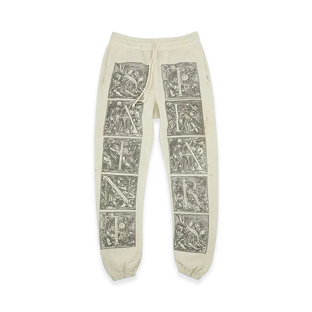 Saint Mxxxxxx DT Sweat Pants Mural "Gray"