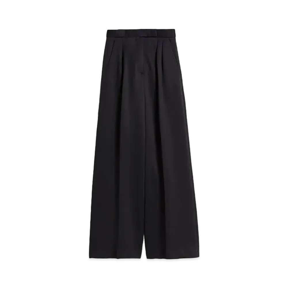 Max Mara Zinnia Scuba Jersey Flare Pants "Black"