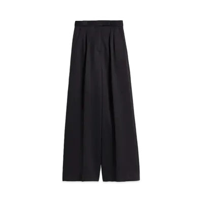 Max Mara Zinnia Scuba Jersey Flare Pants "Black"