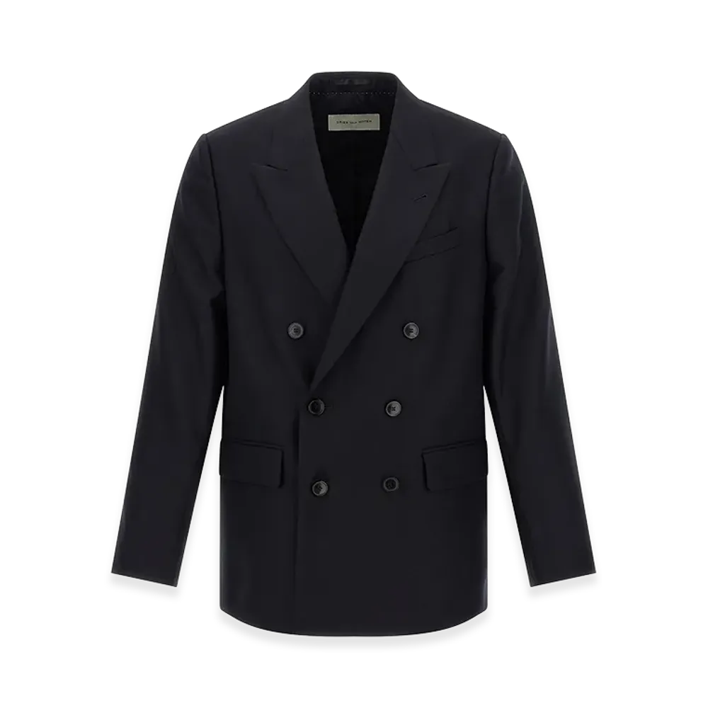 DRIES VAN NOTEN 'Buforden' Blazer "Blue"