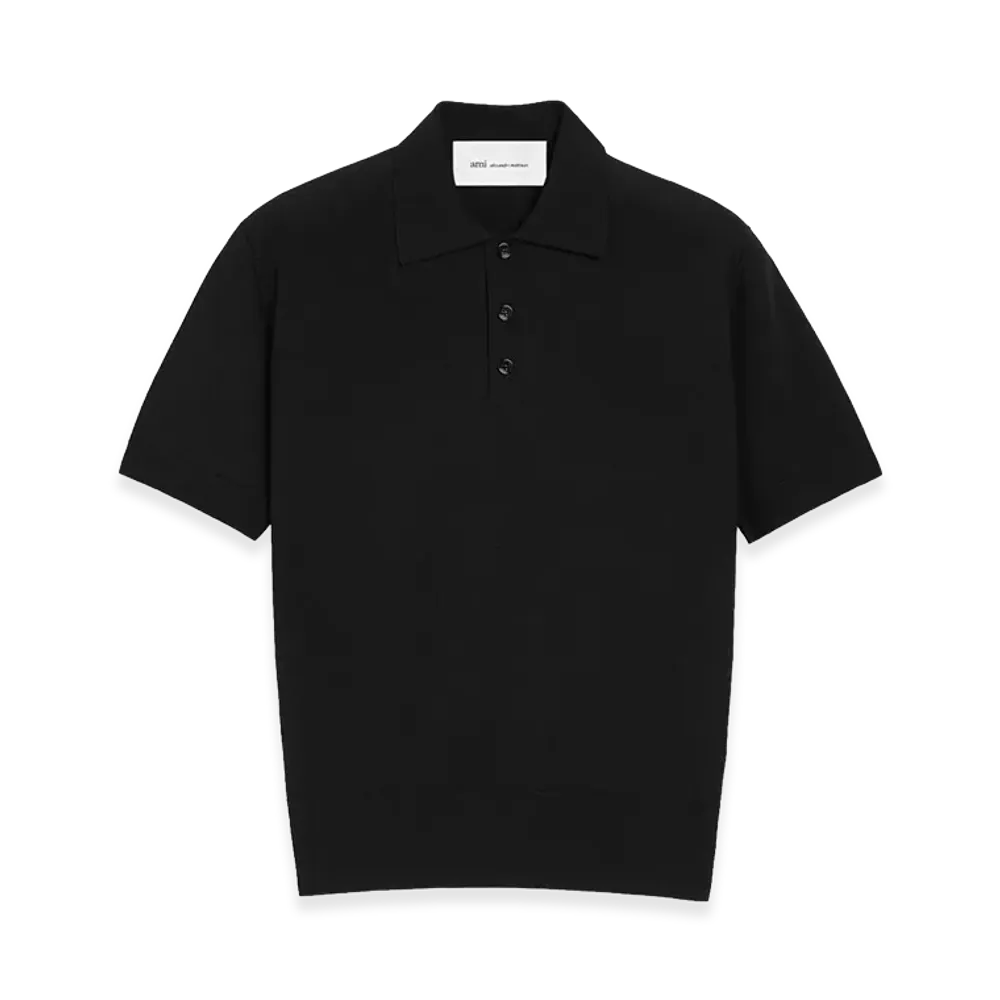 AMI PARIS Ami Polos "Black"