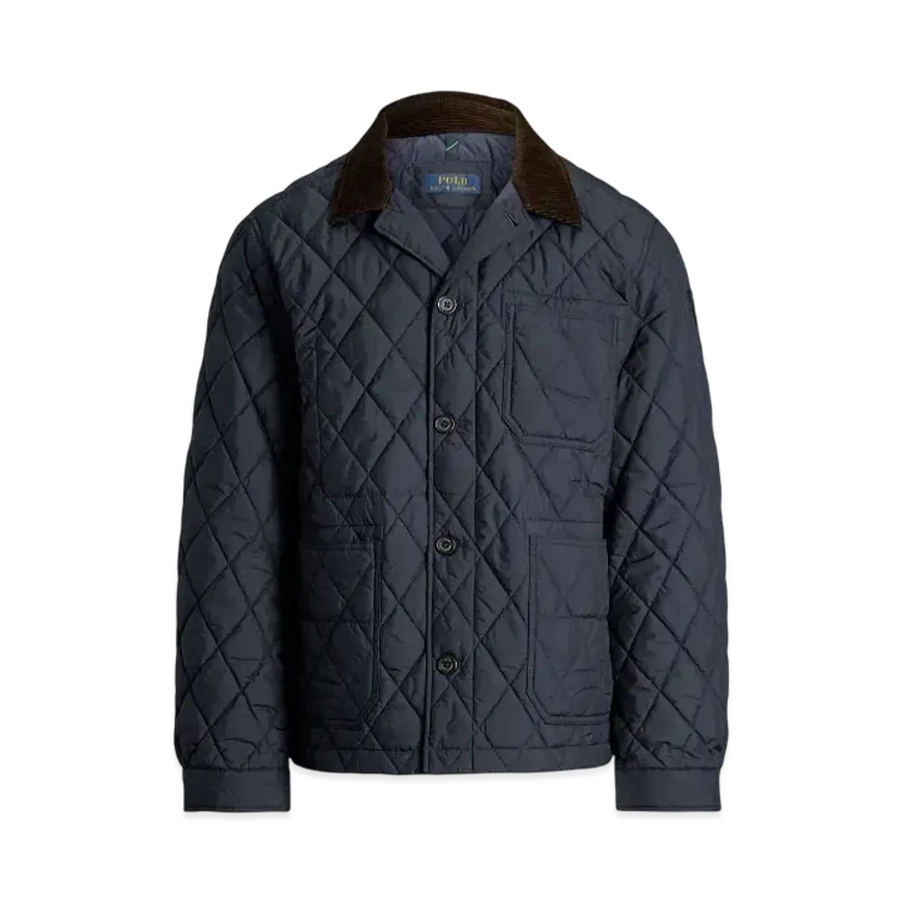 Polo Ralph Lauren Beaton Quilted Utility Jacket "Navy"