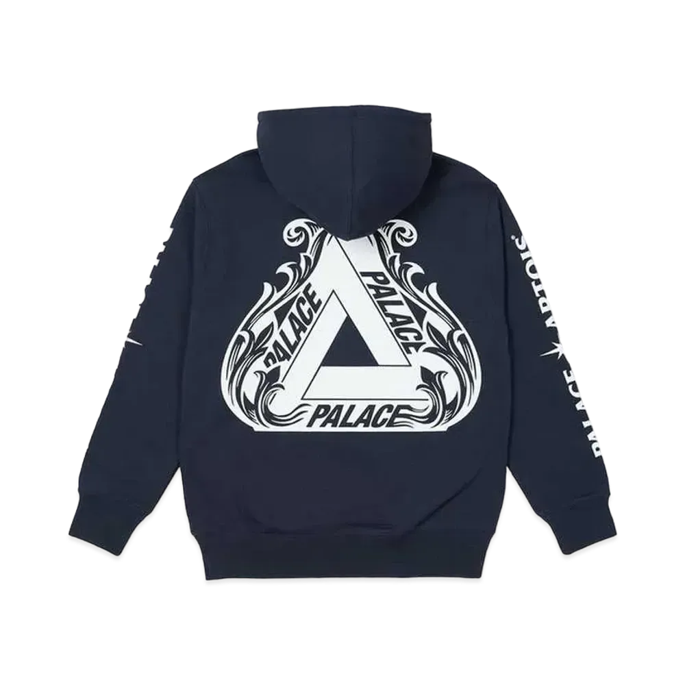 PALACE Stella Artois Hood "Navy"