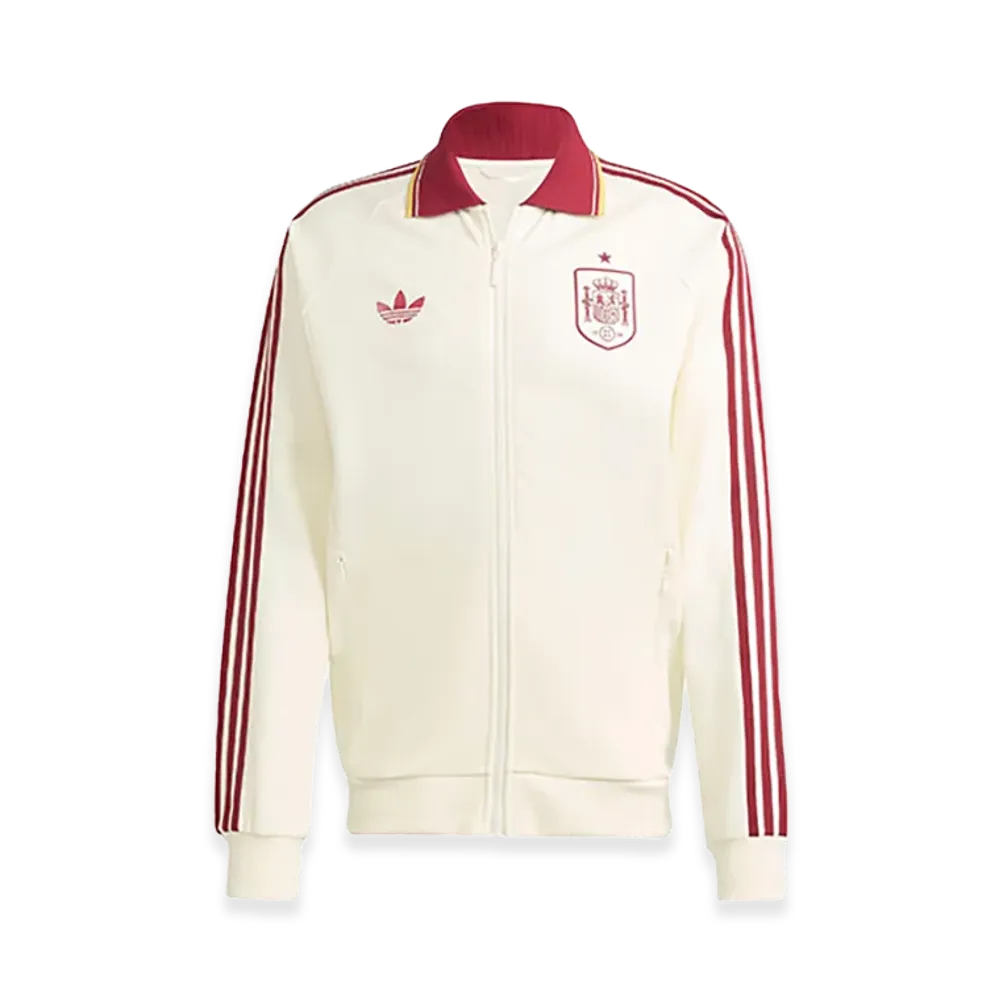 adidas Soccer Spain Away Anthem Jacket "Off-White"