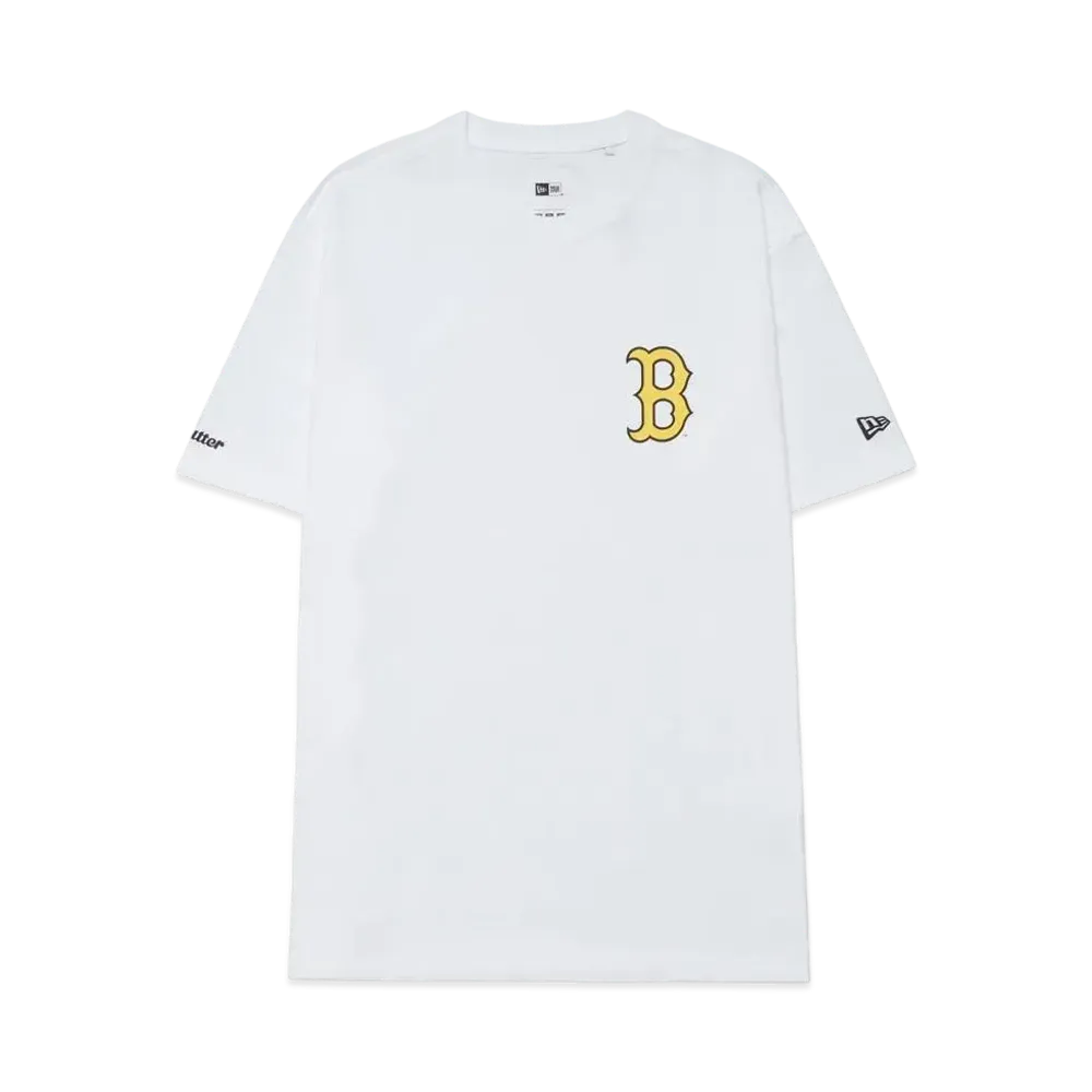 NEW ERA BTS x MLB Butter Boston Red Sox Performance Tee "White"