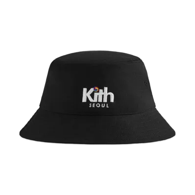 Kith Seoul Dawson Bucket Hat "Black"
