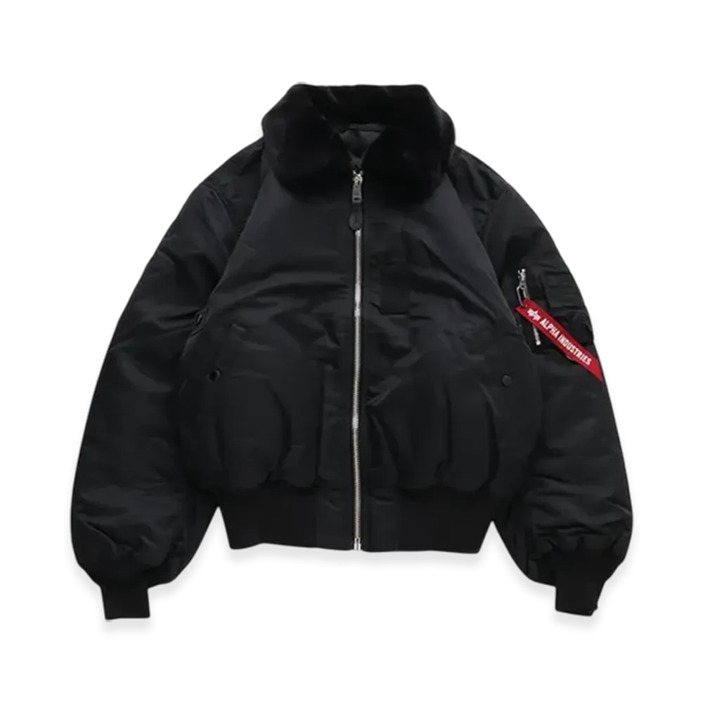 mastermind WORLD x Alpha Industries B-15 Flight Jacket "Black"