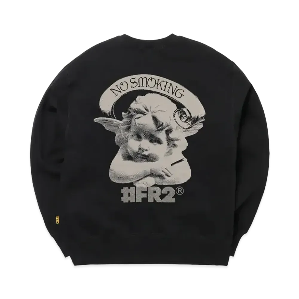 FR2 Angel Words Sweatshirt "Black"