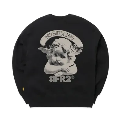 FR2 Angel Words Sweatshirt "Black"