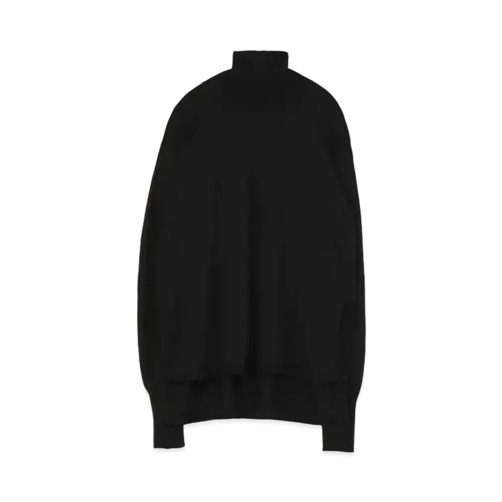 Yohji Yamamoto Y's PLAIN STICH WHOLEGARMENT CAST PULLOVER "Black"