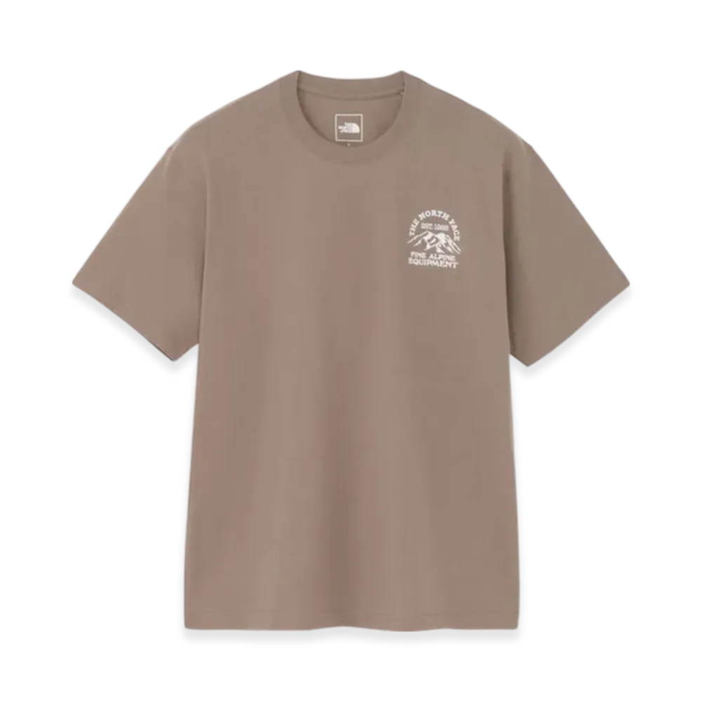 The North Face Short Sleeve Fine Alpine Mountain Tee "Mushroom"