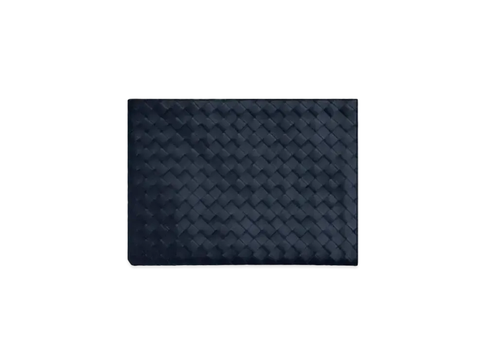 Bottega Veneta Intrecciato Half Zipper Pouch "Space"