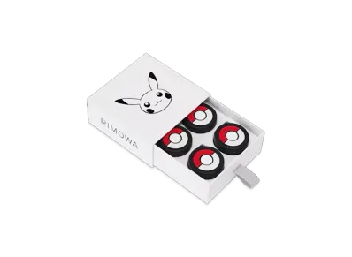 RIMOWA x Pokemon Wheel Set Pokemon "Red/White"