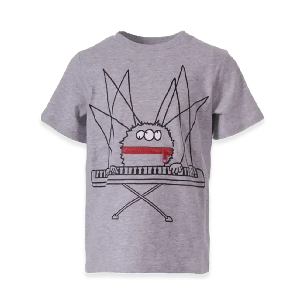 STELLA McCARTNEY Kids Spider Graphic T-Shirt "Grigiomedmelmult"