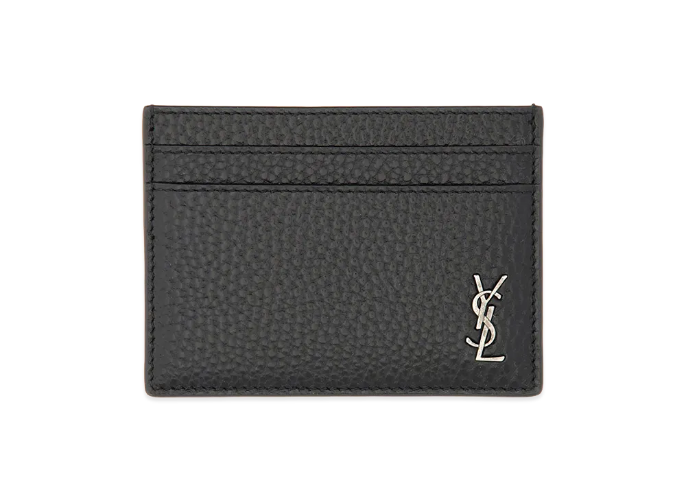 Saint Laurent Monogram Card Holder "Black"
