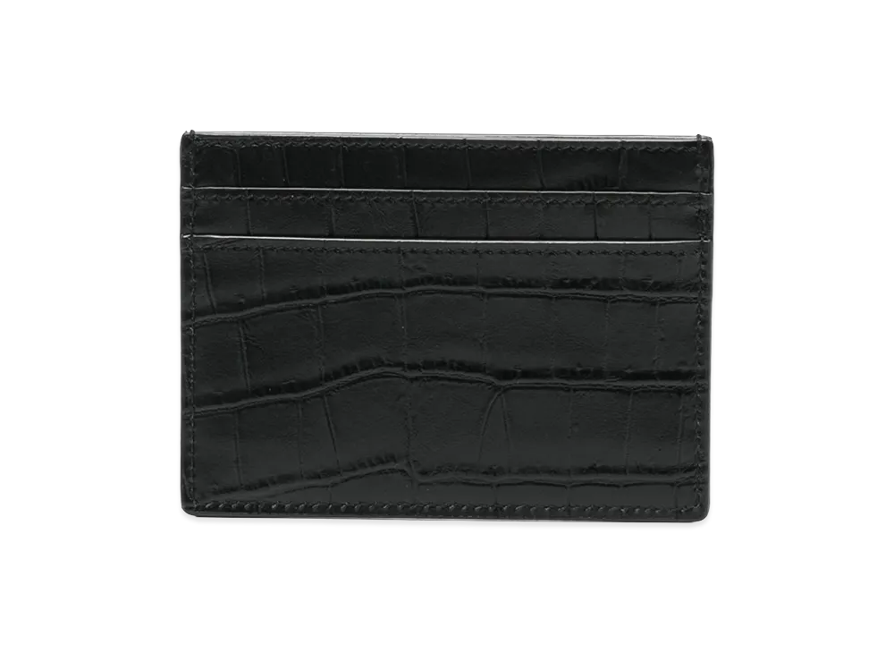 Saint Laurent 'Tiny Cassandre' Card Holder "Black"