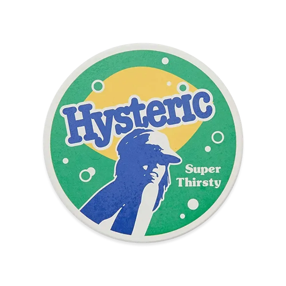 HYSTERIC GLAMOUR Super Thirsty Coaster "Green"