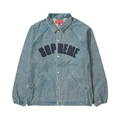 Supreme Arc Denim Coaches Jacket "Washed Indigo"