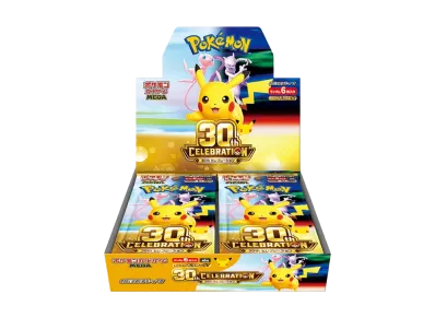 ポケモンカードゲームMEGA 拡張パック「30周年 セレブレーション」ボックス