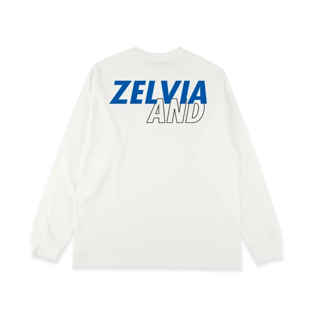 WIND AND SEA x J.LEAGUE ZELVIA L/S Tee "White"