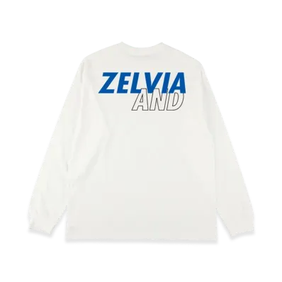 WIND AND SEA x J.LEAGUE ZELVIA L/S Tee "White"