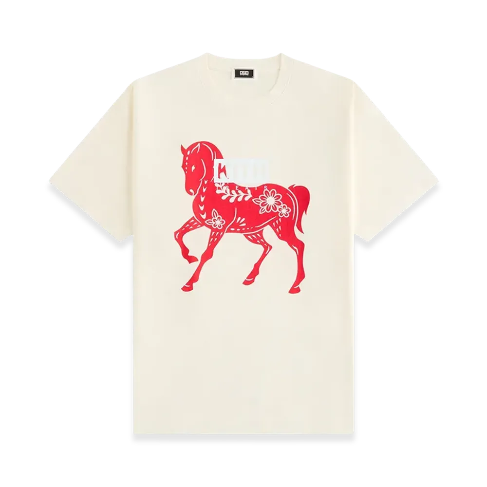 Kith Treats Year of the Horse Vintage Tee "Sandrift"