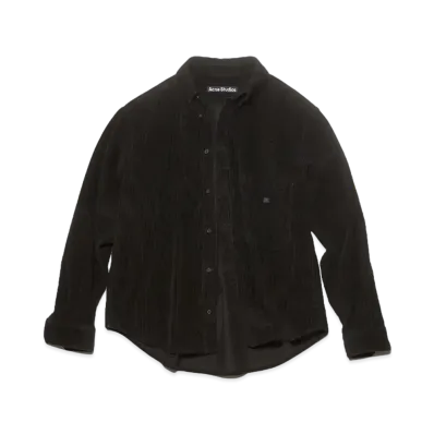 Acne Studios Corduroy Overshirt "Black"