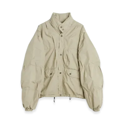 OUR LEGACY Exhale Puffa Parachute Poplin "Metallic Sand"