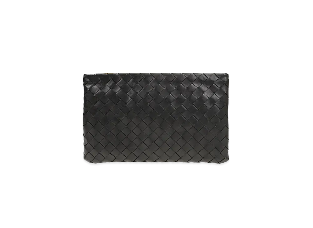 Bottega Veneta Medium Pouch Clutch "Black"