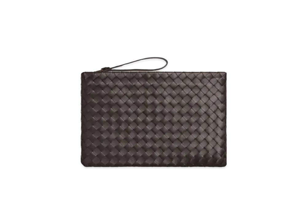 Bottega Veneta Lambskin Pouch Clutch "Portion"