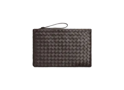Bottega Veneta Lambskin Pouch Clutch "Portion"