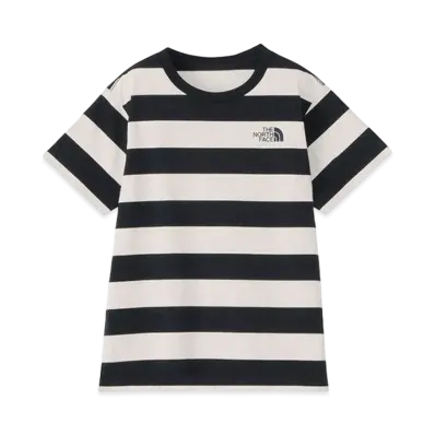 The North Face S/S Field Border Tee Kids "Off White"