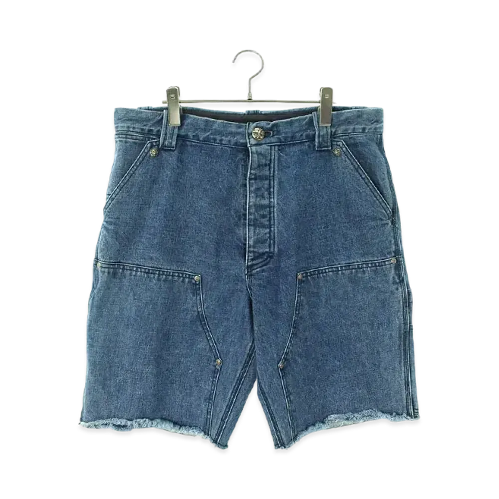 Chrome Hearts Carpenter Denim Half Pants "Indigo"