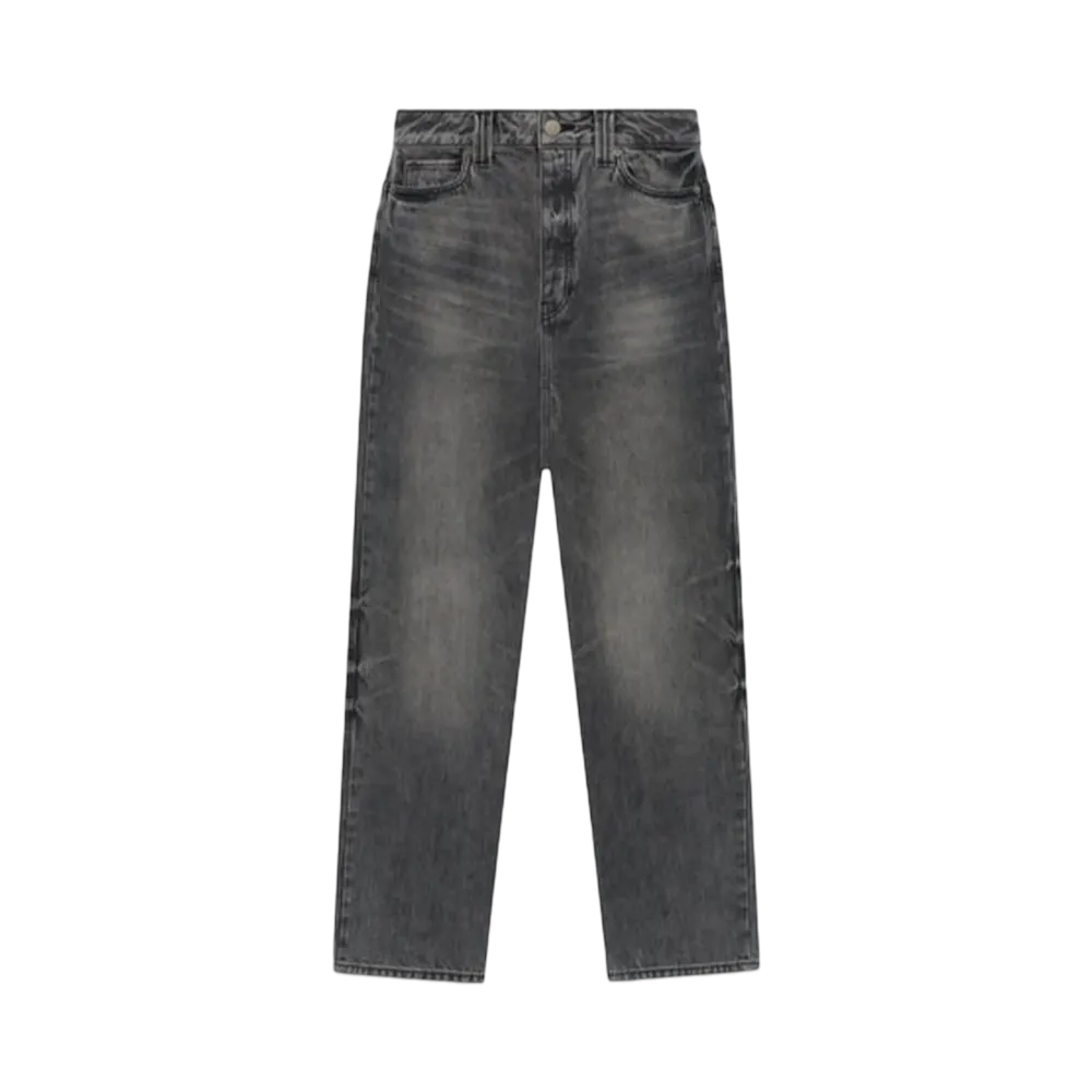 FEAR OF GOD Essentials Women's Straight Leg Denim Jeans "Vintage Black"