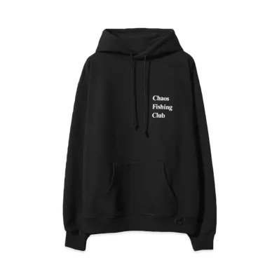 Chaos Fishing Club The Original Fishing Girl Hoodie "BLACK"