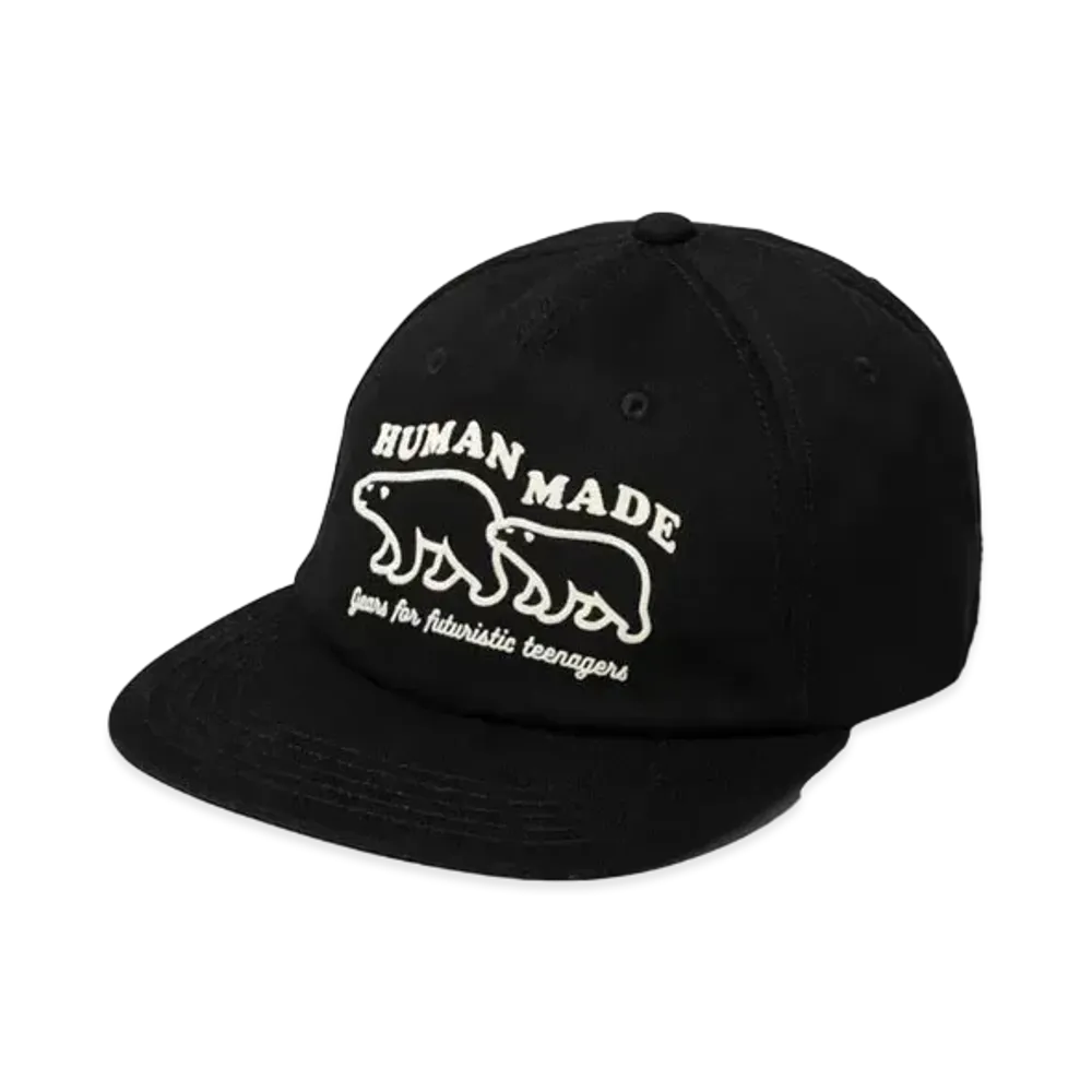 HUMAN MADE 5 Panel Cap #2 "Black"