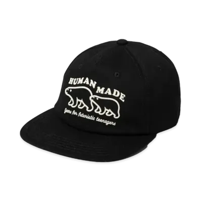 HUMAN MADE 5 Panel Cap #2 "Black"