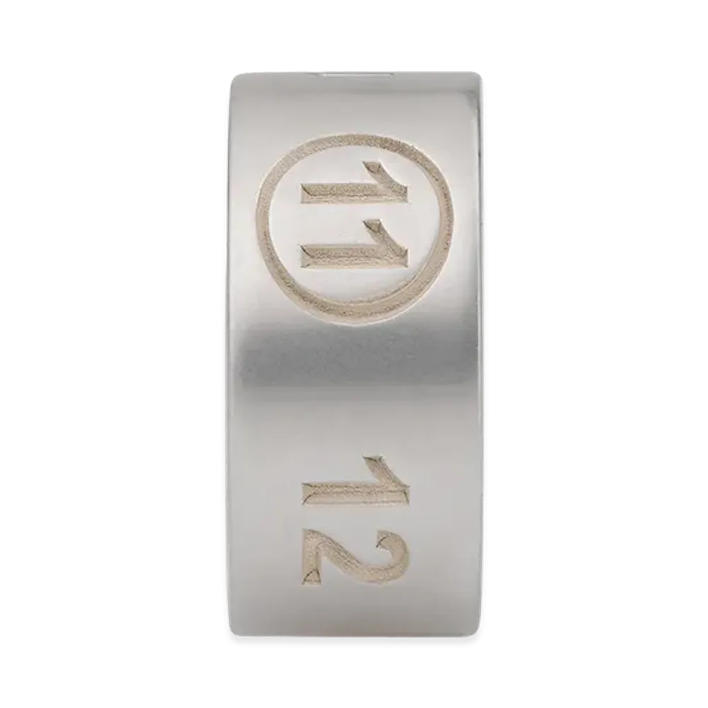 Maison Margiela Numbering Ear Cuff "Silver"
