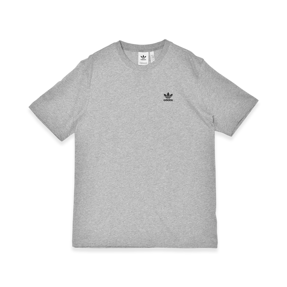 adidas Trefoil Essentials Tee "Medium Grey Heather"