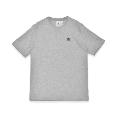 adidas Trefoil Essentials Tee "Medium Grey Heather"