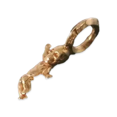 Chrome Hearts 22K Foti Tiny Charm Pendant "Yellow Gold"