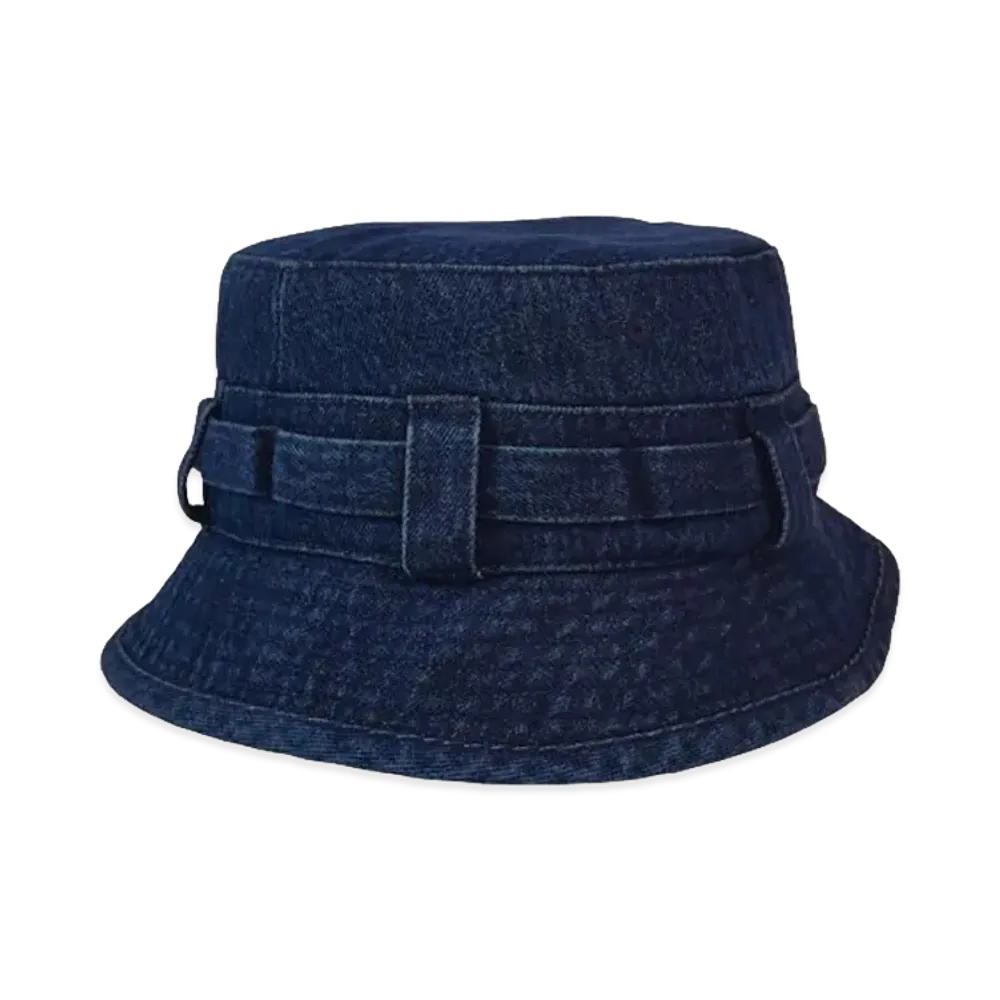 STABRIDGE Reversible Jungle Hat "Medium Washed Denim/Navy"