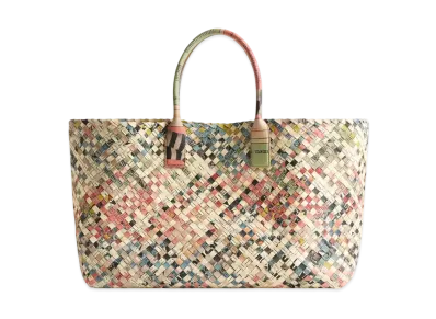 Bottega Veneta Large Cabat "Beige/Black"