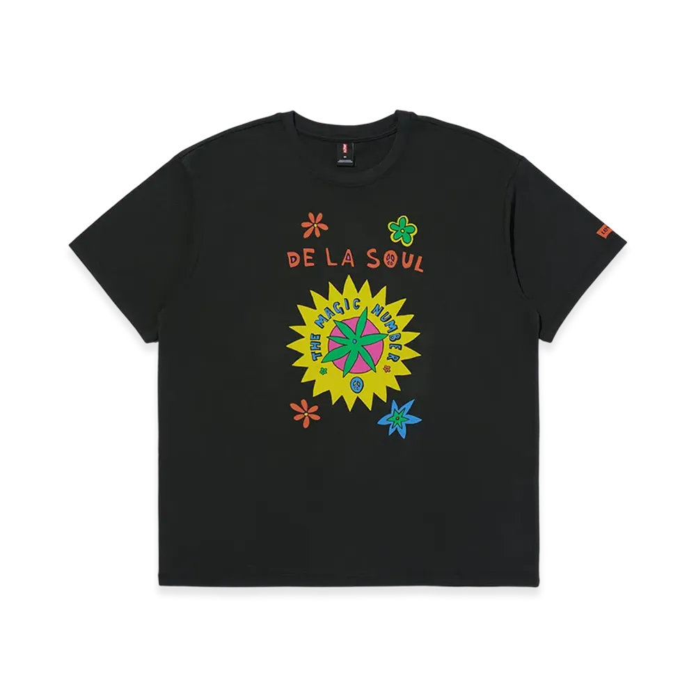 Levi's x De La Soul Magic Number Caviar T-Shirt "Black"