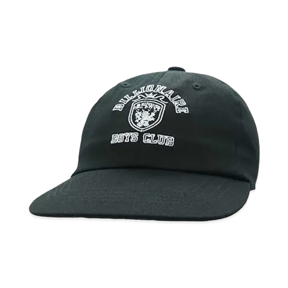 BILLIONAIRE BOYS CLUB EMBROIDERED LOGO COTTON CAP "BLACK"