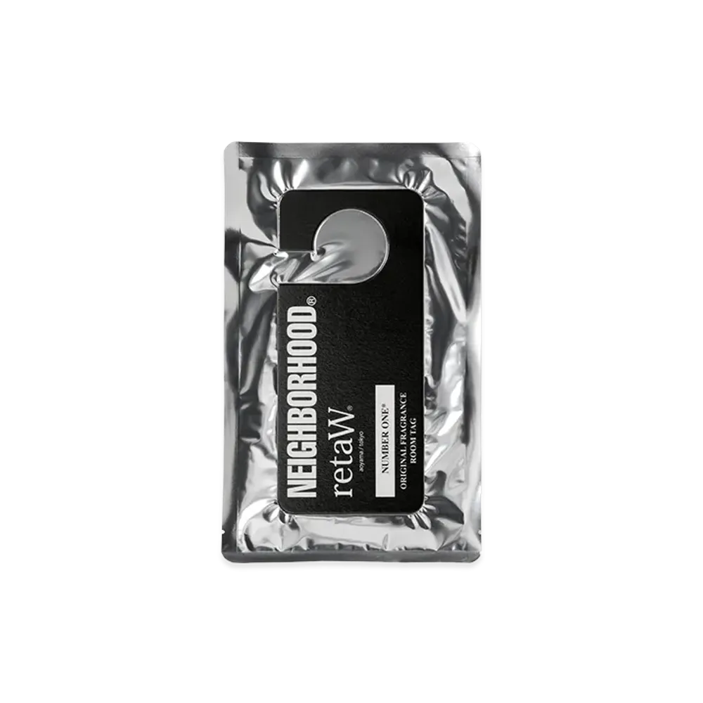 NEIGHBORHOOD x Retaw . Number One Room Tag "Black"