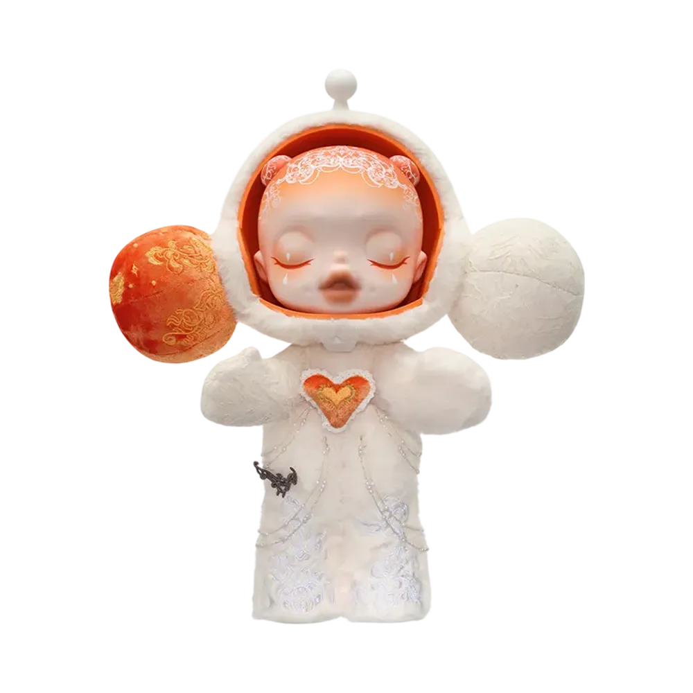 POP MART "MEGA COLLECTIONS" MEGA Alpha SKULLPANDA 400% White Moon