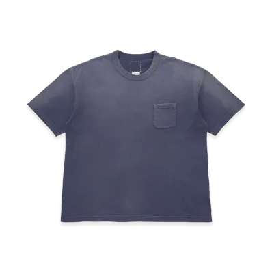 visvim Jumbo Tee S/S Crash "Navy"