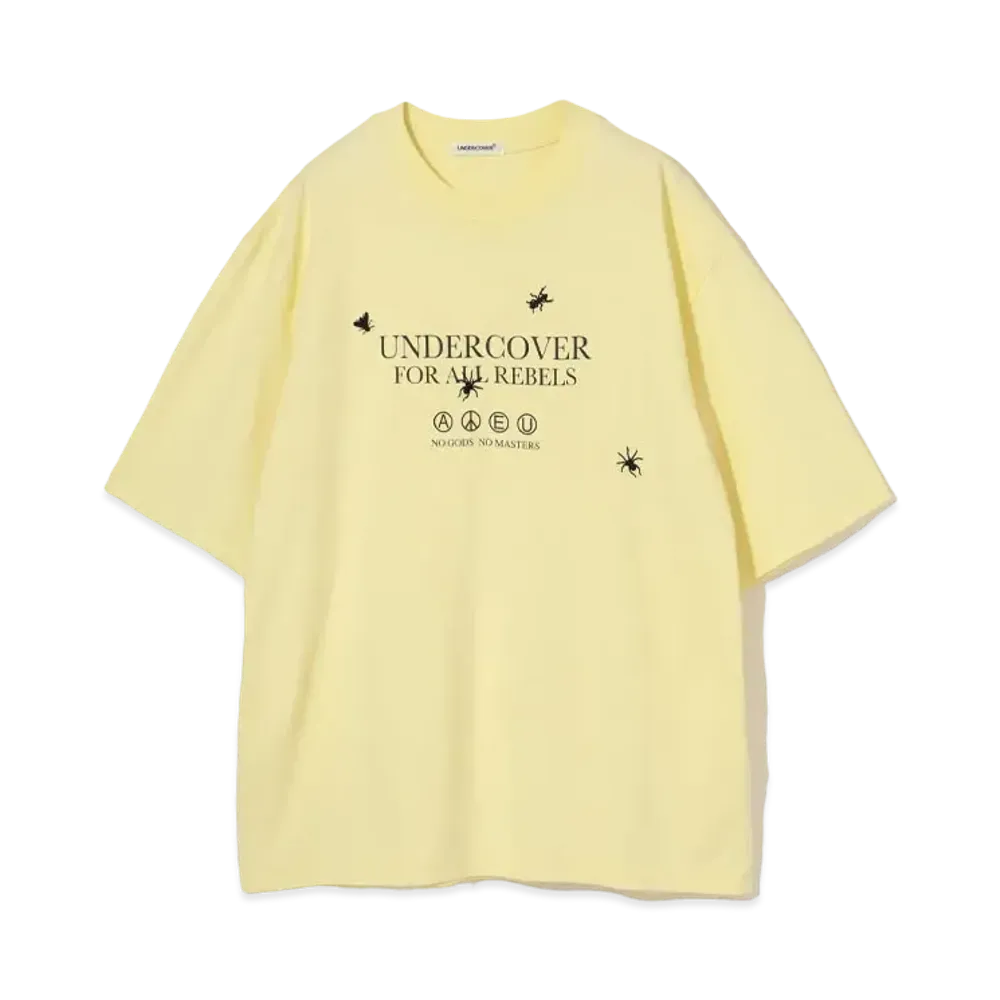 UNDERCOVER Cotton T-Shirt "Yellow"